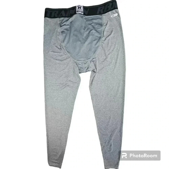 RBX Pro X-Dri Compression Leggings Gray men's # CRM742 Large - Picture 2 of 8